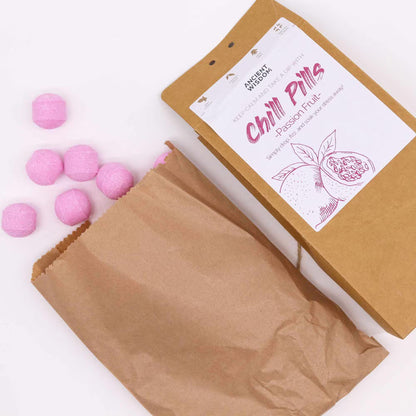 Pack of 30 Mini Bath Bombs - Passion Fruit - Bath & Soak