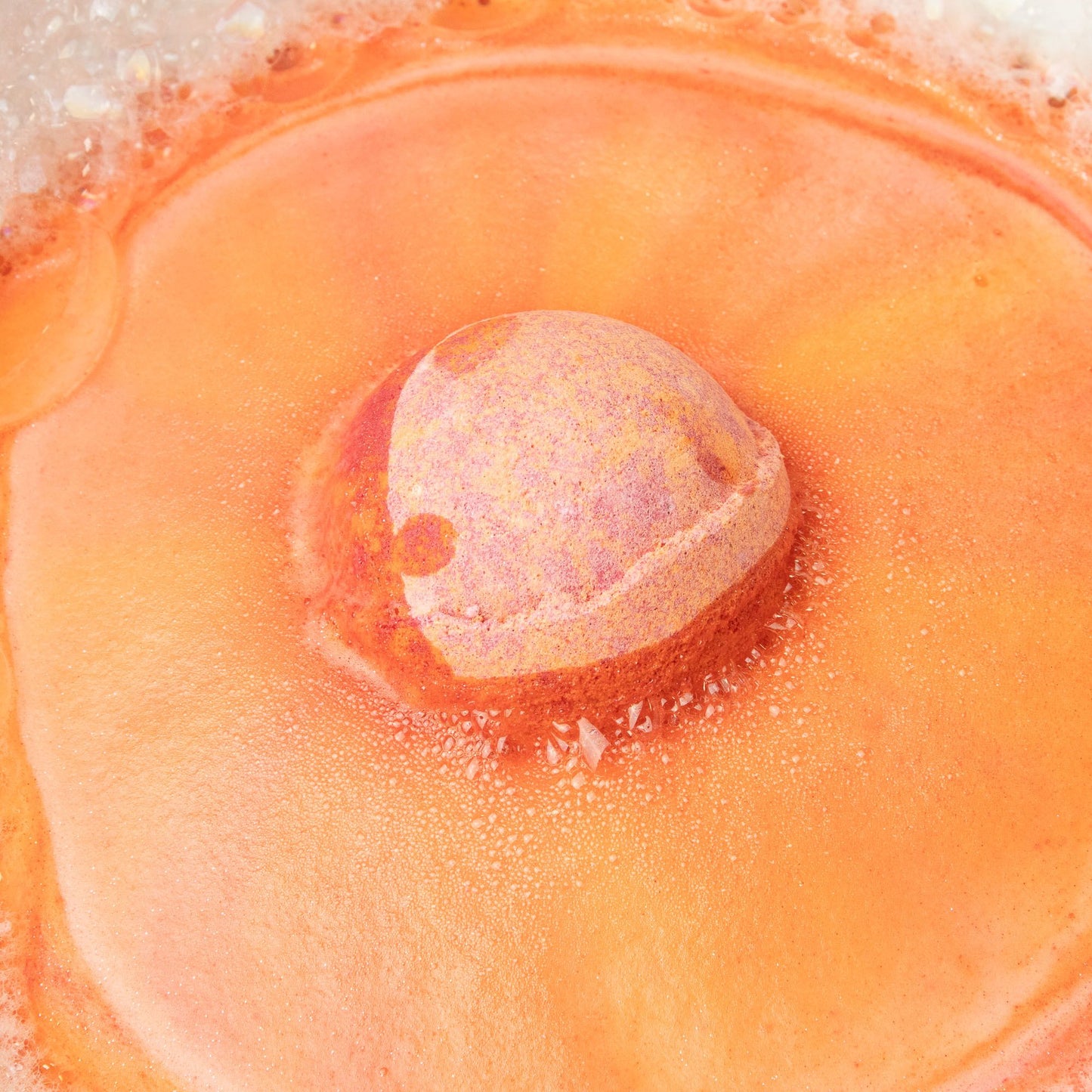 Elemental Crystal Bath Bomb: Flames & Fire - 180g