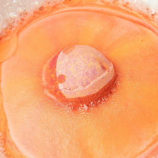 Elemental Crystal Bath Bomb: Flames & Fire - 180g