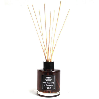 Fragrance Reed Diffuser: White Strawberry & Blackberry - 120ml