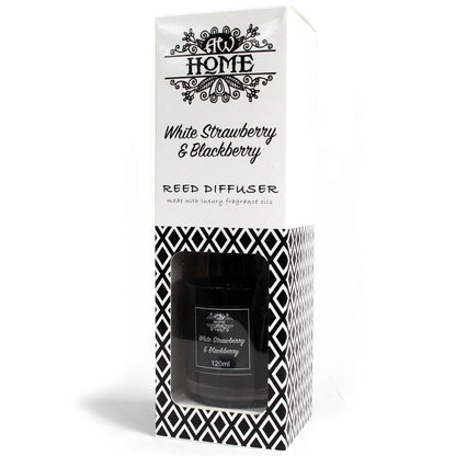 Fragrance Reed Diffuser: White Strawberry & Blackberry - 120ml
