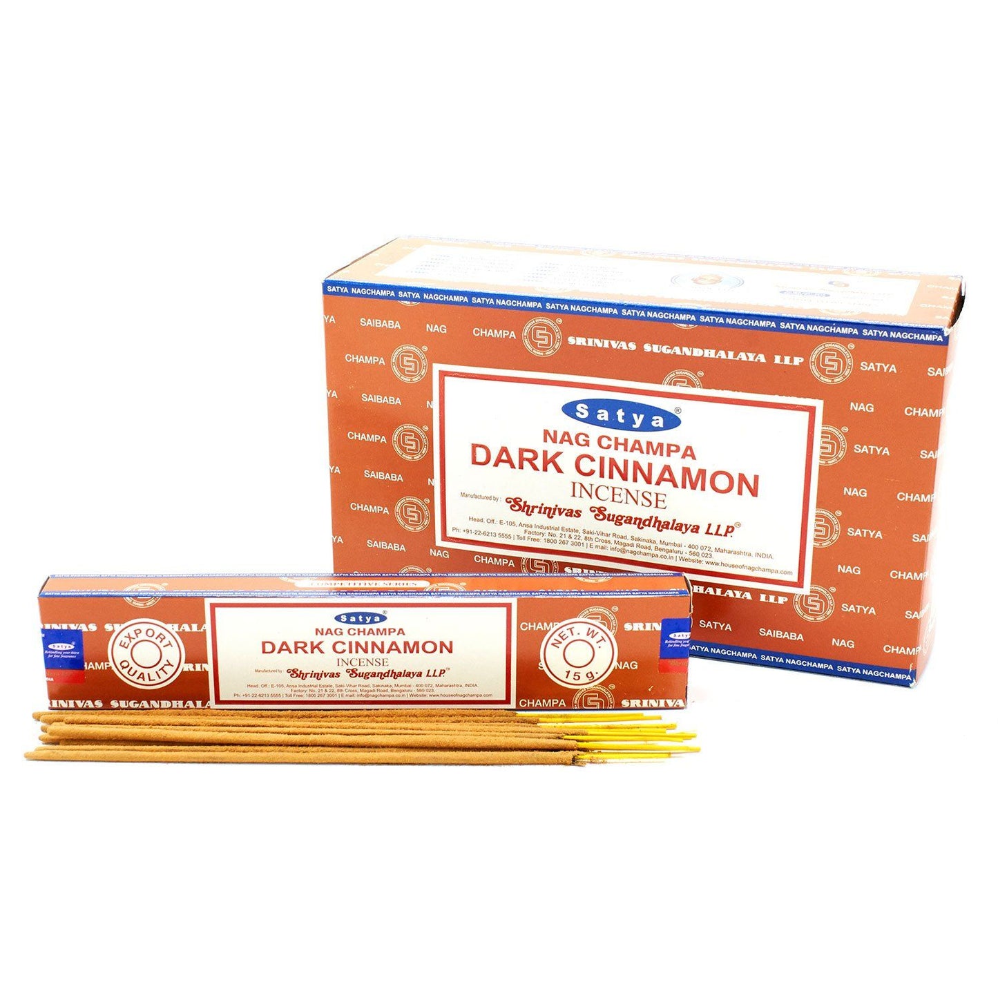 Satya Incense Sticks - Dark Cinammon