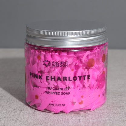 Pink Charlotte Moisturising Whipped Soap - 120g