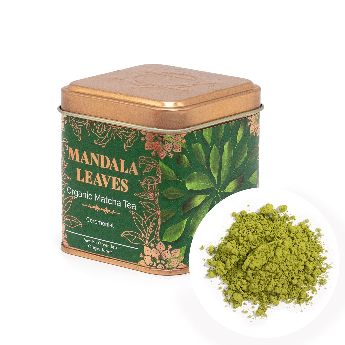 Mandala Leaves: Ceremonial Matcha Tea - 50g