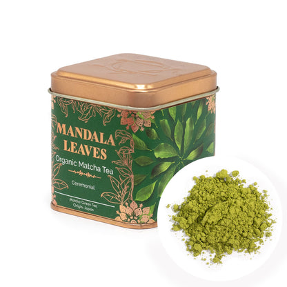 Mandala Leaves: Ceremonial Matcha Tea - 50g