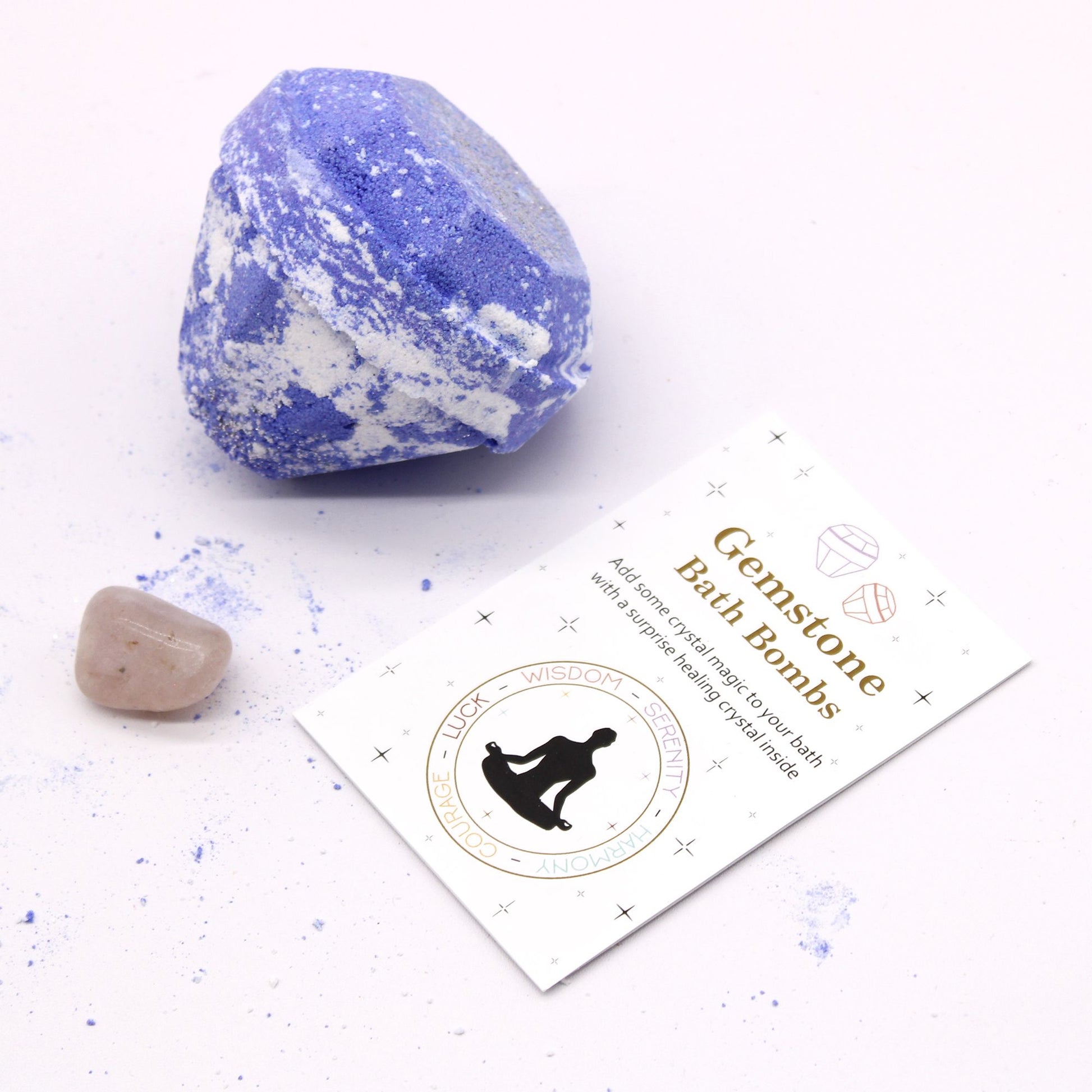 Gemstone Bath Bomb: Very Berry - 190g+