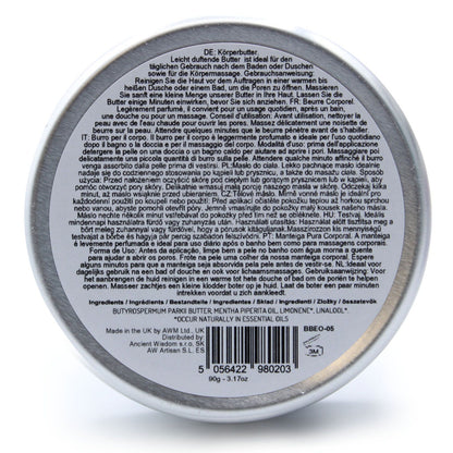 Aromatherapy Shea Body Butter: Sandalwood Oil - 90g
