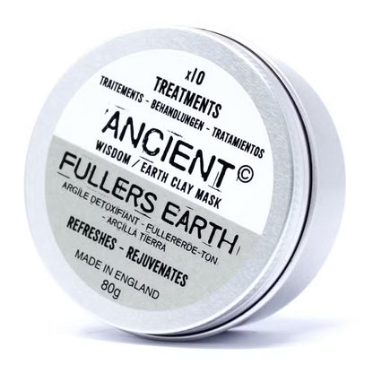 Fuller's Earth Face Mask For Oily & Acne Skin - 80g - Bath & Soak