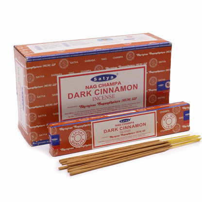 Satya Incense Sticks - Dark Cinammon