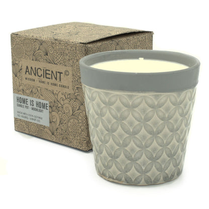 Moonlight Scented Candle Pot - 45 Hour Burn