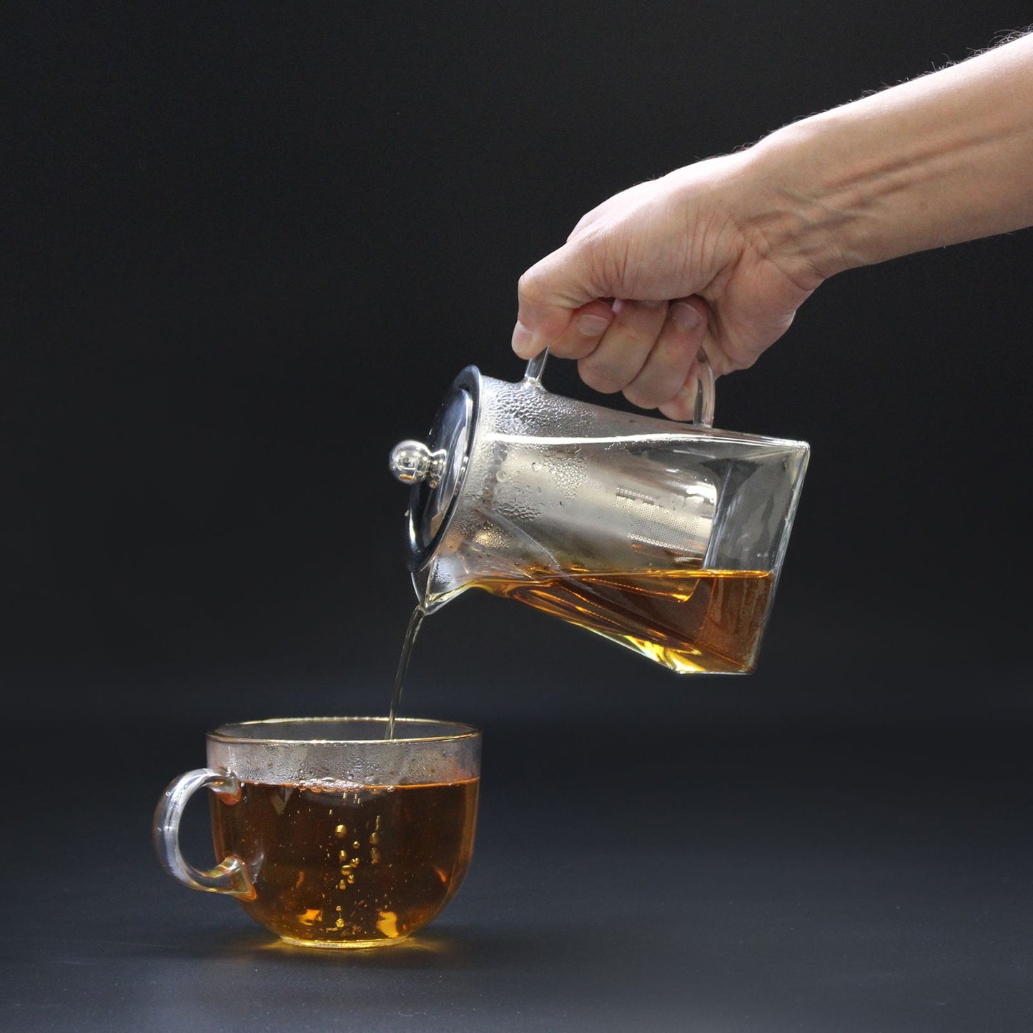 Glass Infuser Teapot: Perfect Loose Leaf Brew - 750ml