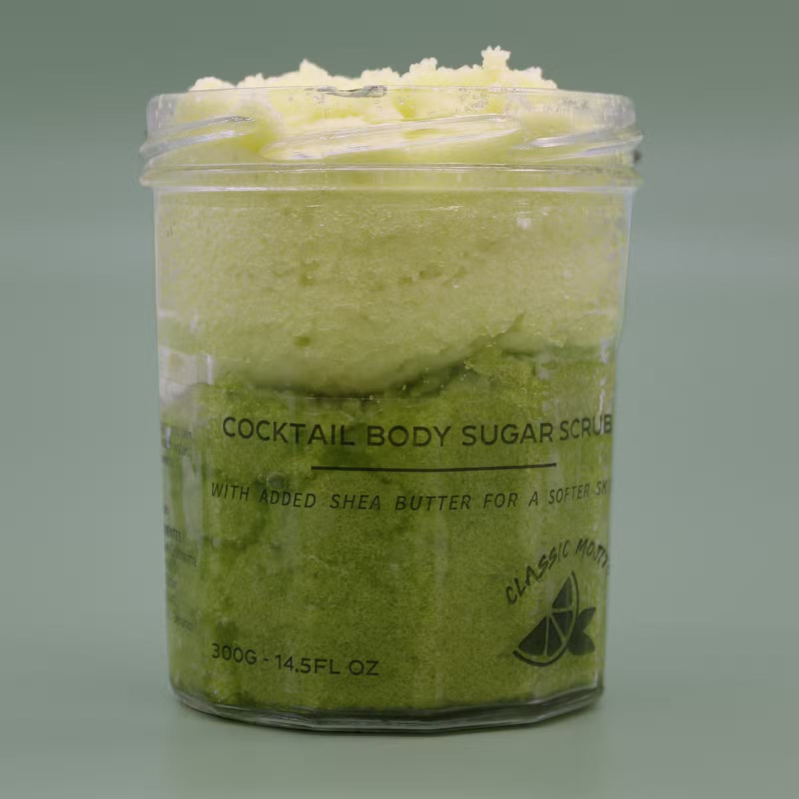 Mojito Exfoliating Sugar Body Scrub: Soft Skin & Refreshing Cleanse - 300g