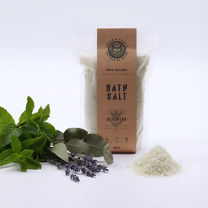 Menthol Epsom Bath Salts: Recovery – 800g