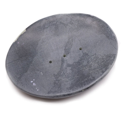 Grey Soapstone Soap Dish