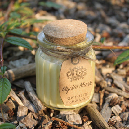 Fragrance Candle Pots: Mystic Musk - (Set of 2)