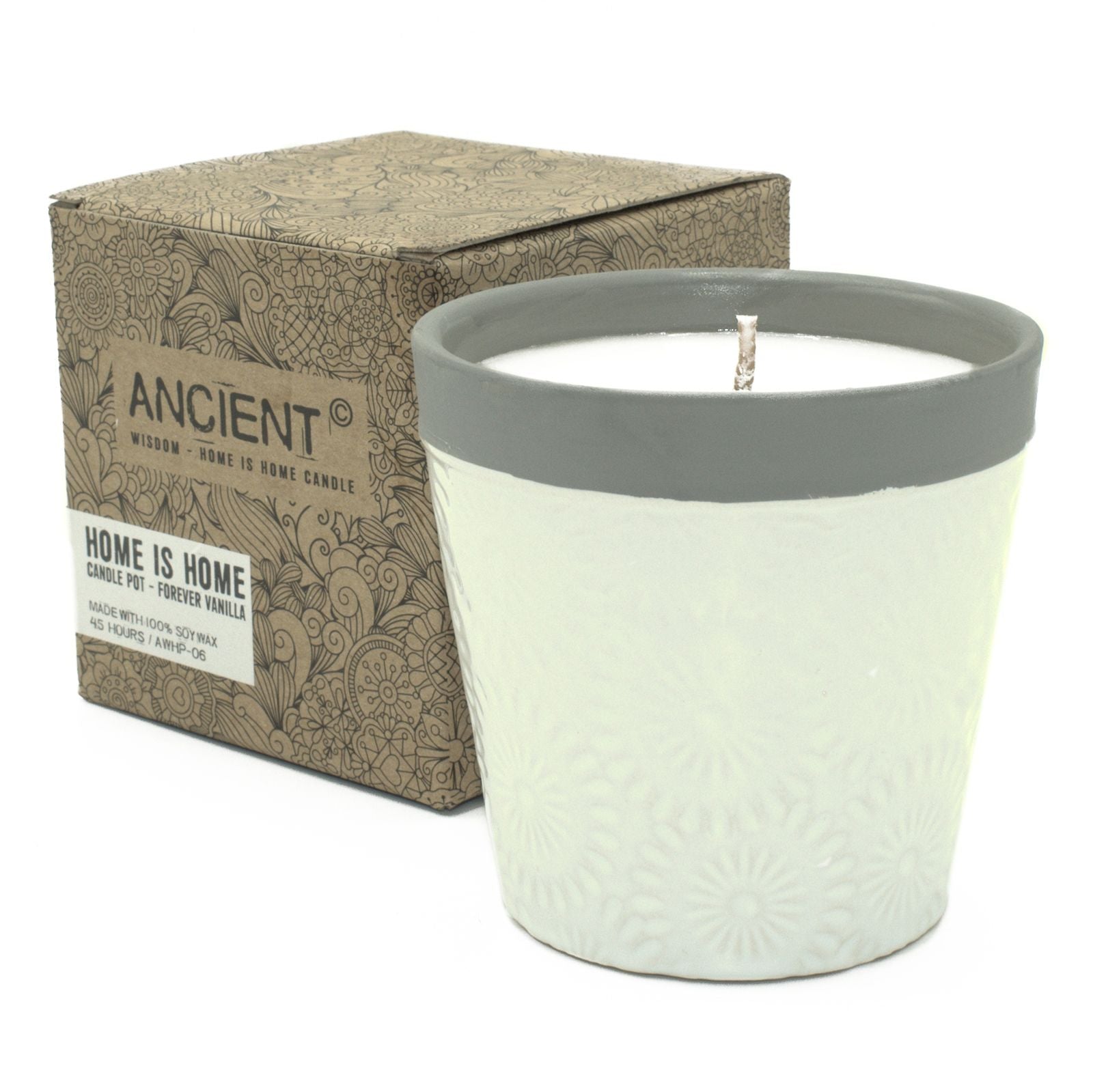 Forever Vanilla Scented Candle Pot - 45 Hour Burn