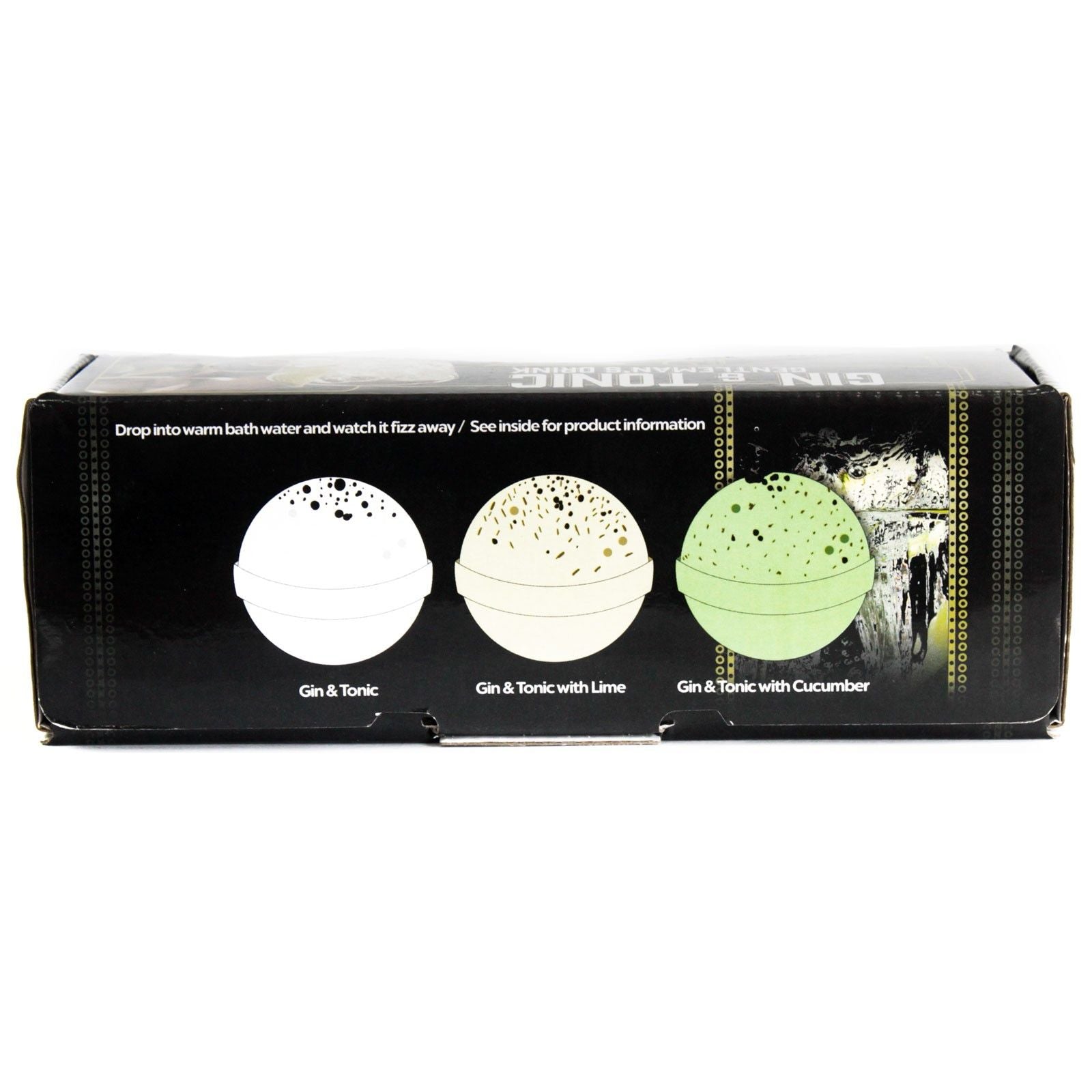 Cocktail Bath Bomb Pack: Gin & Tonic