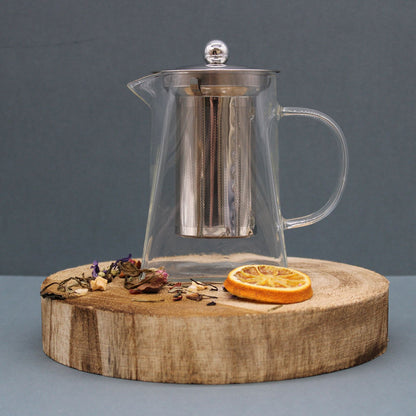 Glass Infuser Teapot: Perfect Loose Leaf Brew - 750ml