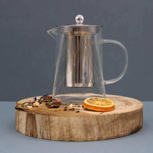 Glass Infuser Teapot: Perfect Loose Leaf Brew - 750ml
