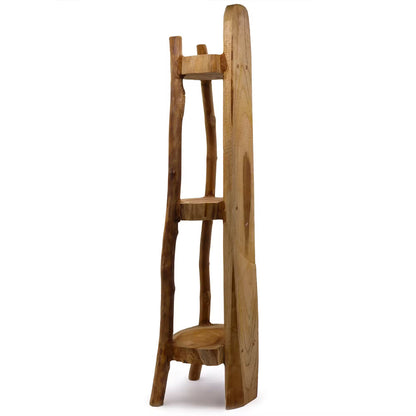 Teak Corner Unit: Space-Saving & Stylish
