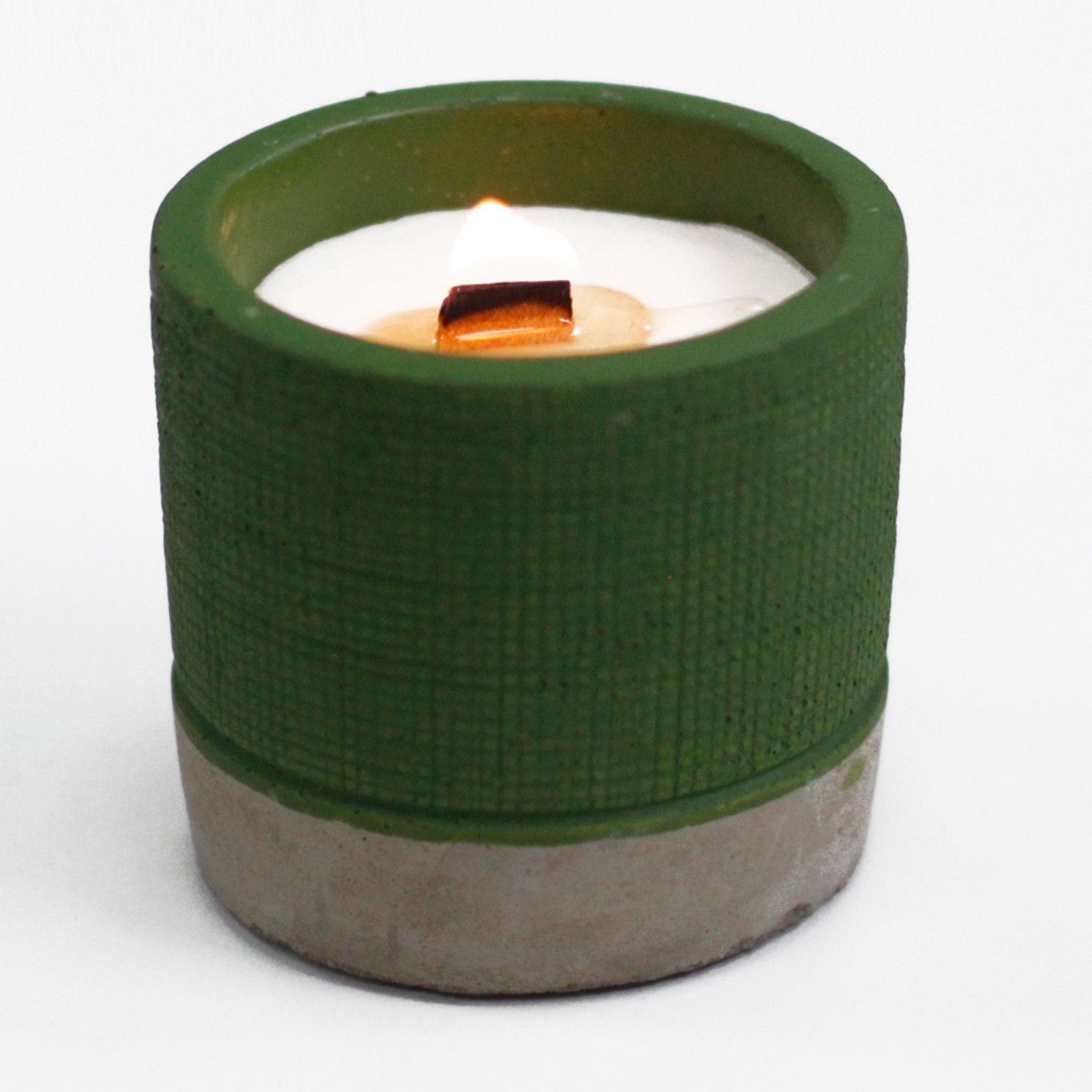 Concrete Candle - Sea Moss & Herbs