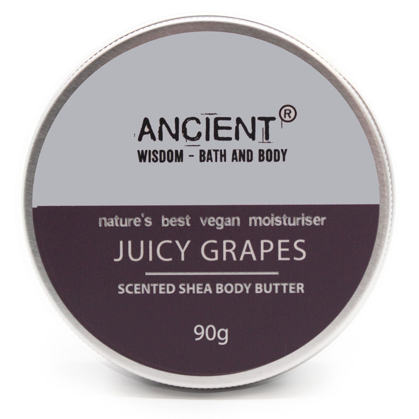 Scented Shea Body Butter: Juicy Grapes - 90g