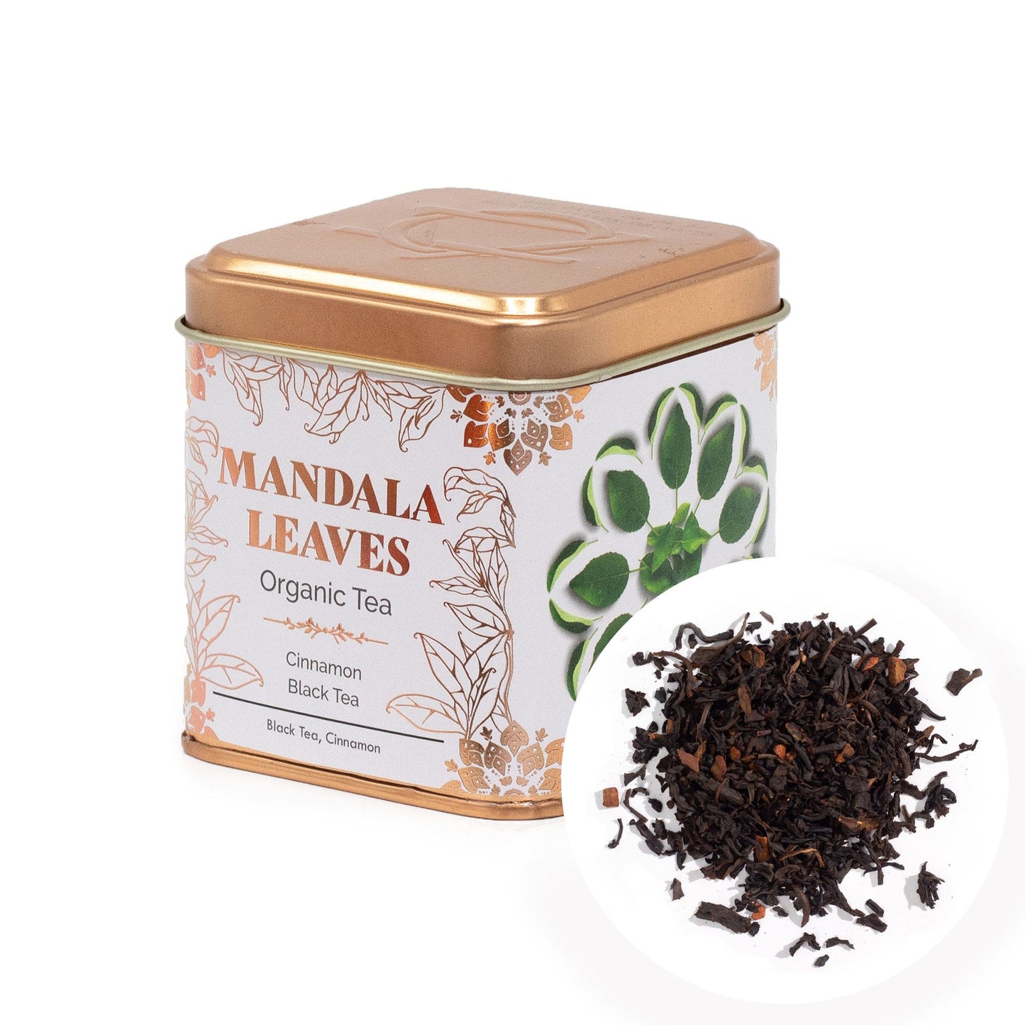 Mandala Leaves: Cinnamon Black Tea - 50g