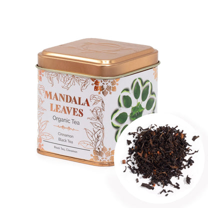 Mandala Leaves: Cinnamon Black Tea - 50g