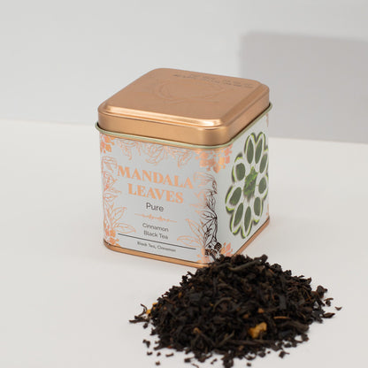 Mandala Leaves: Cinnamon Black Tea - 50g