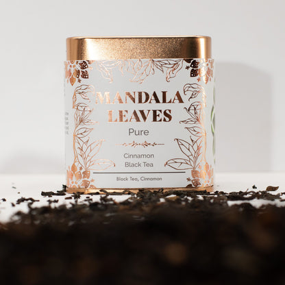 Mandala Leaves: Cinnamon Black Tea - 50g