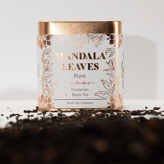 Mandala Leaves: Cinnamon Black Tea - 50g