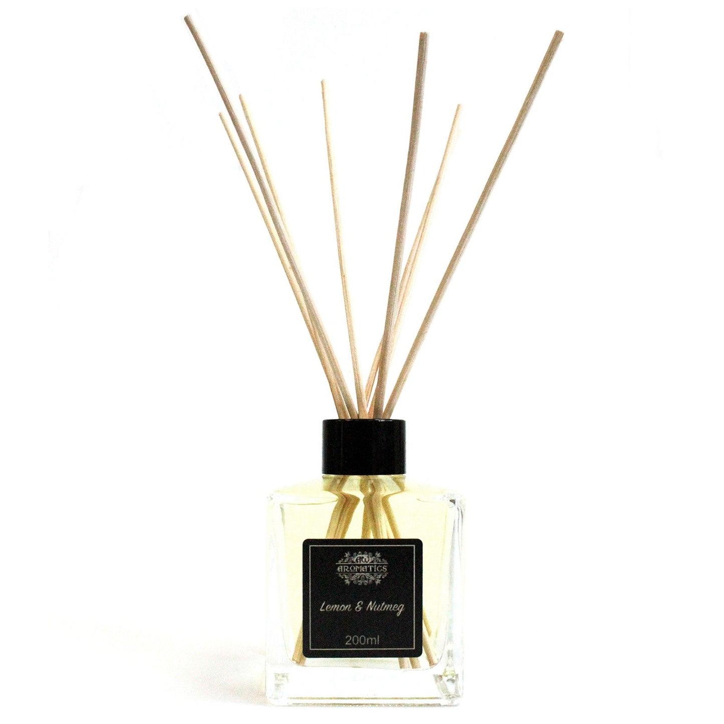 Lemon & Nutmeg Reed Diffuser: Uplifting Aroma - 200ml