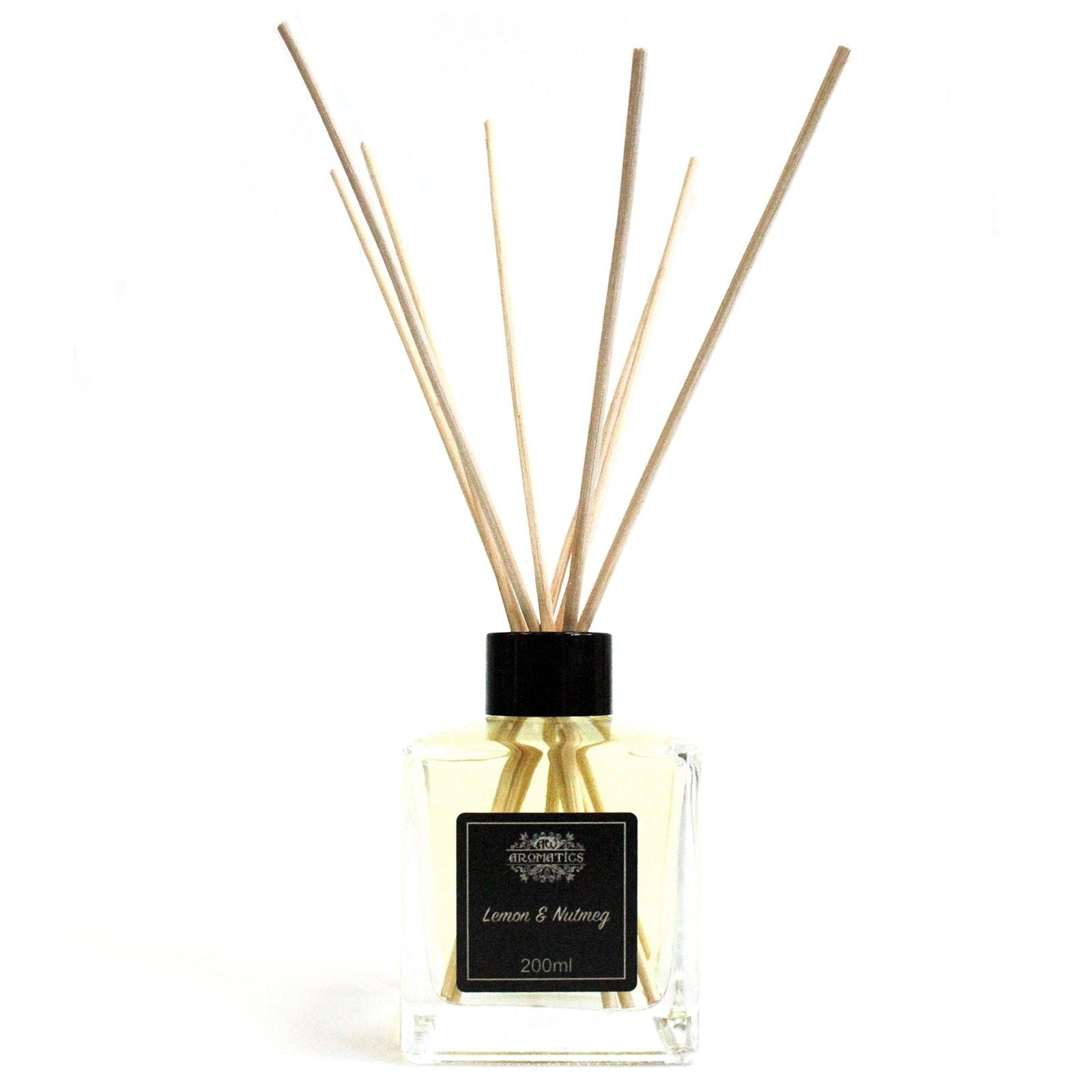 Lemon & Nutmeg Reed Diffuser: Uplifting Aroma - 200ml
