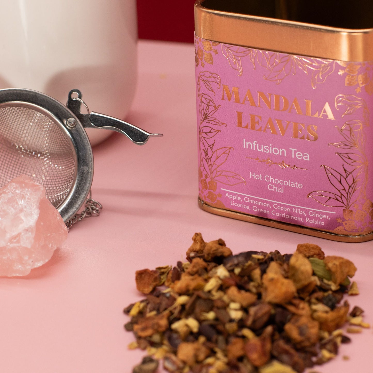 Mandala Leaves: Hot Chocolate Chai Infusion - 50g