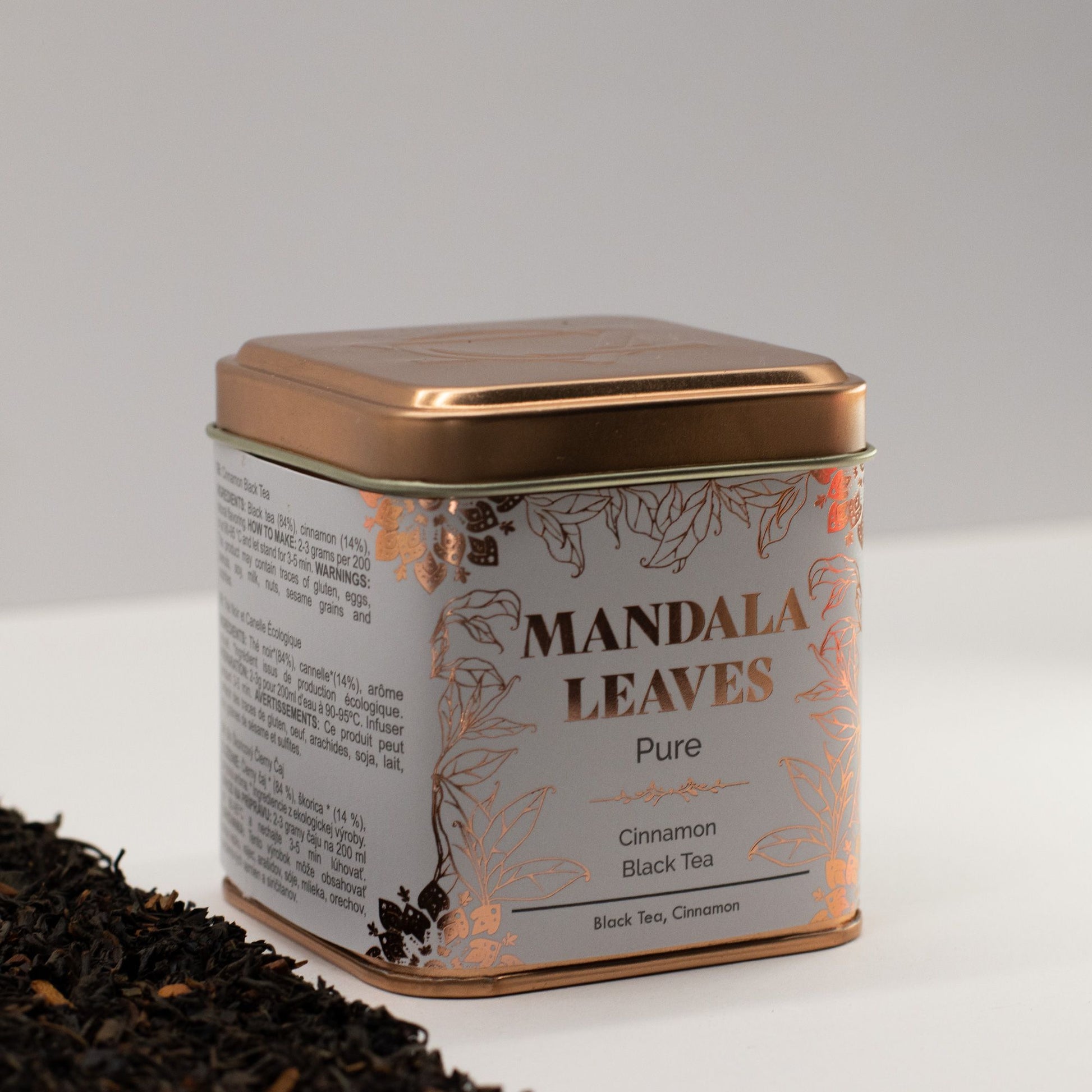 Mandala Leaves: Cinnamon Black Tea - 50g