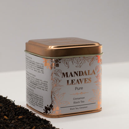 Mandala Leaves: Cinnamon Black Tea - 50g