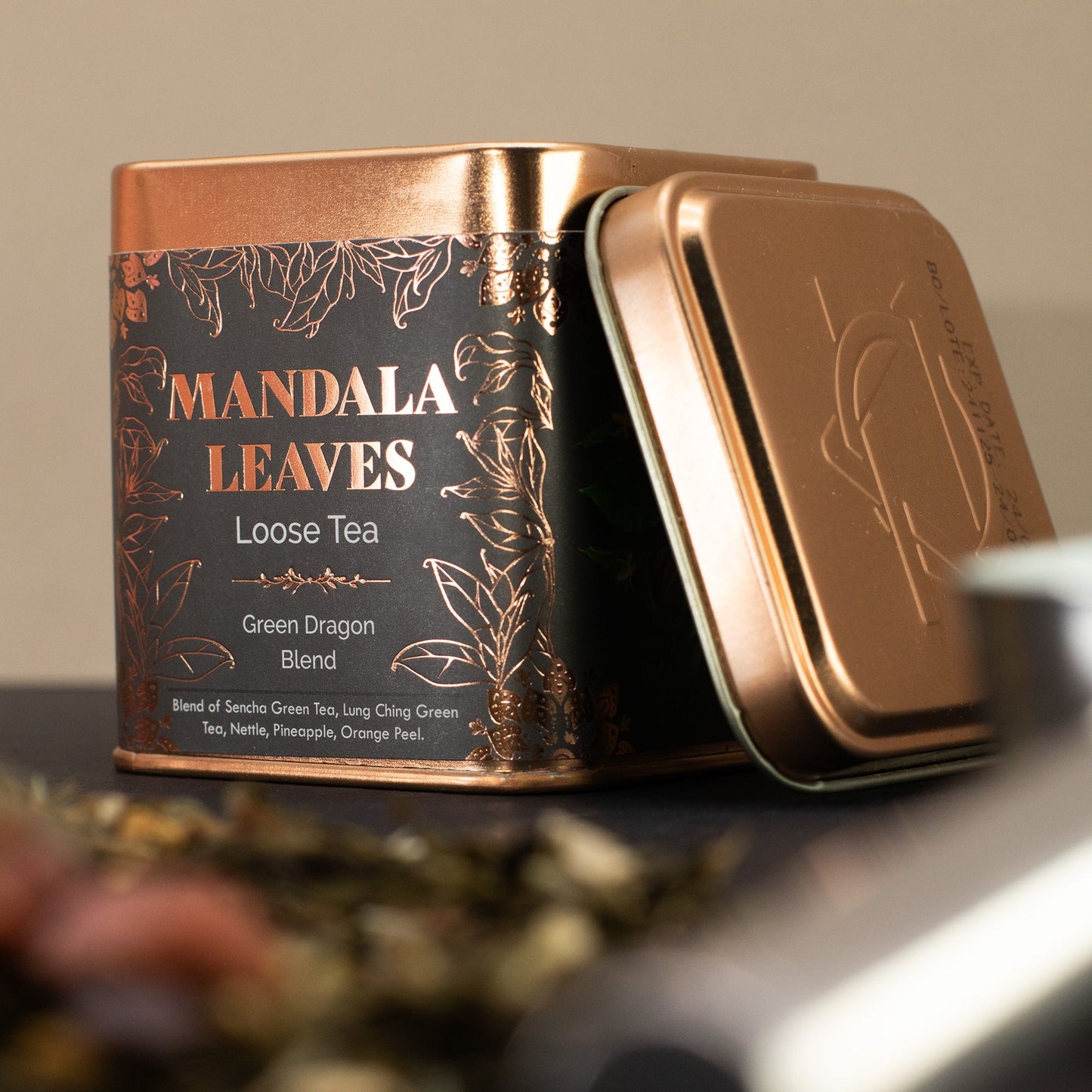 Mandala Leaves: Green Dragon Tea Blend - 50g