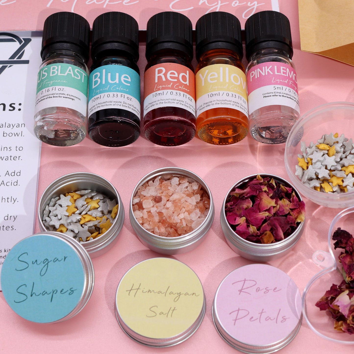 DIY Bath Bomb Kit - Masculine & Feminine Scents