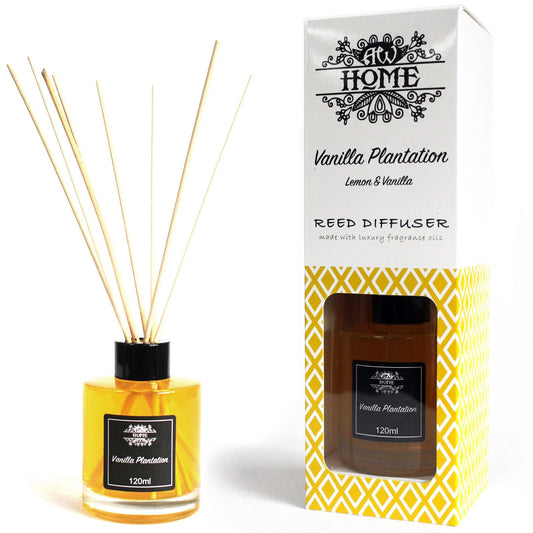 Fragrance Reed Diffuser: Vanilla Plantation - 120ml