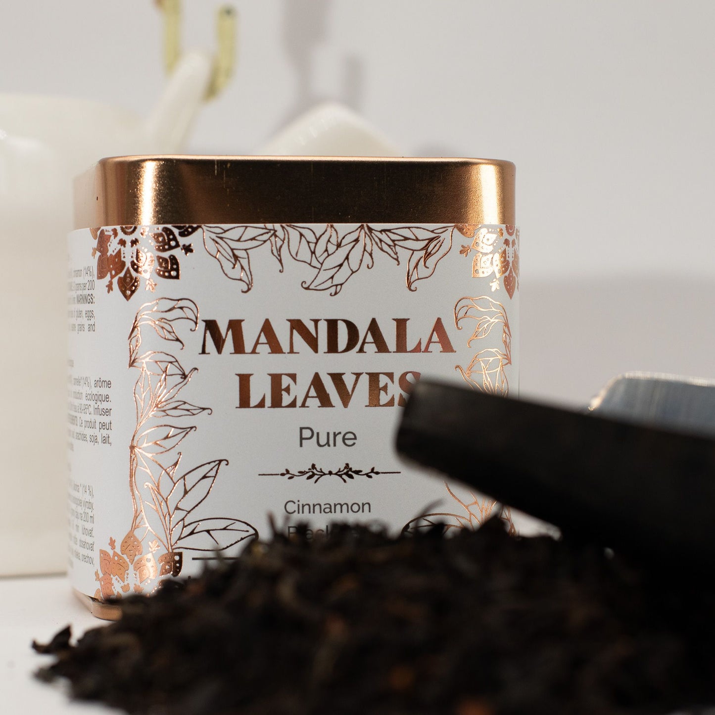 Mandala Leaves: Cinnamon Black Tea - 50g