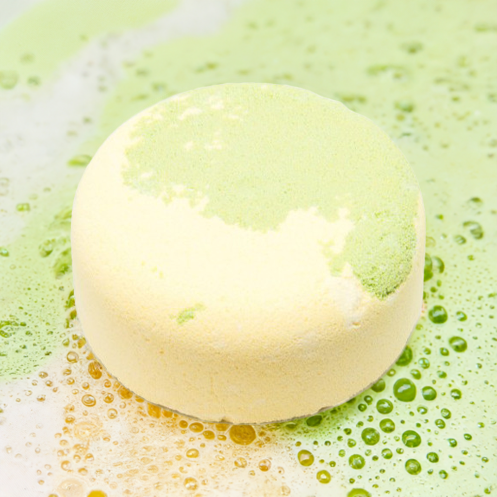 Floral Bath Fizzer Infused With Lemon & Lime Essential Oils - 200g