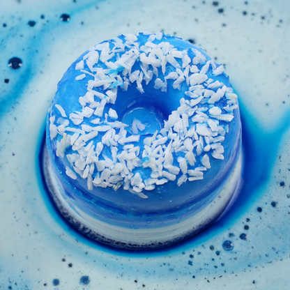 Blueberry Doughnut Bath Bomb - 180g - Bath & Soak