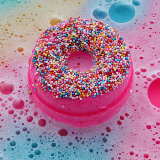 Raspberry Doughnut Bath Bomb - 180g