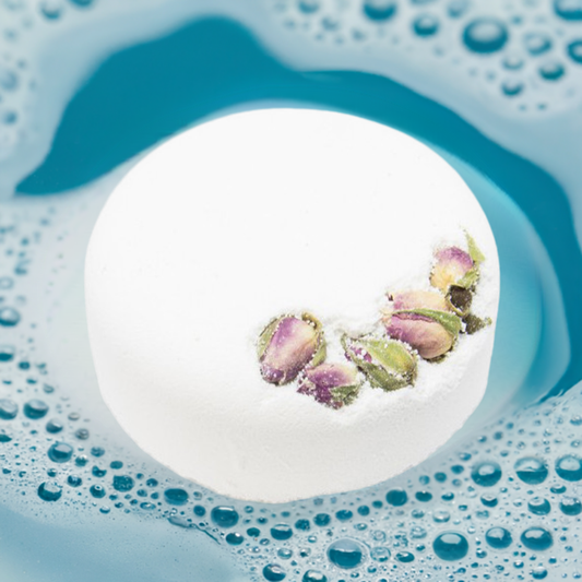 Floral Bath Fizzer Infused With Ylang Ylang Essential Oils - 200g