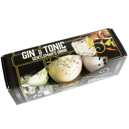 Cocktail Bath Bomb Pack: Gin & Tonic