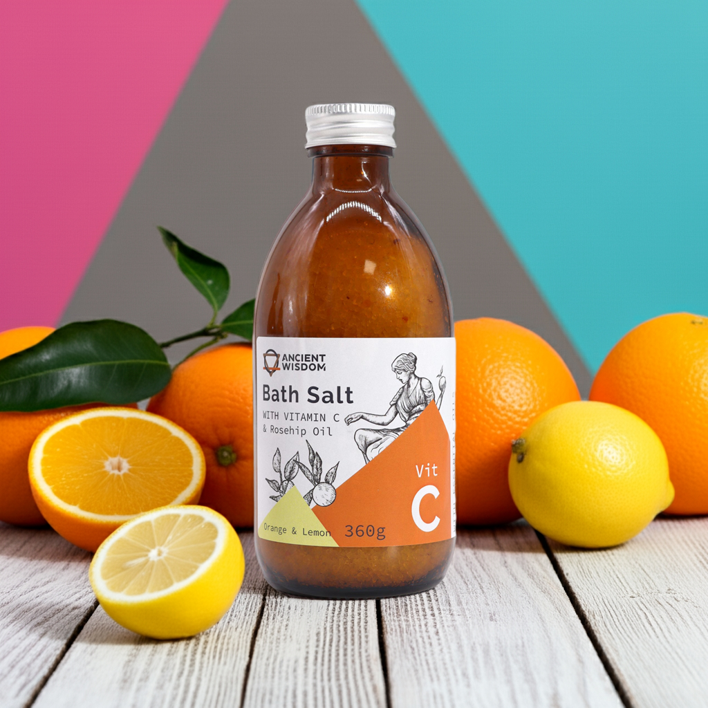 Vitamin C Infused Bath Salt - 360g