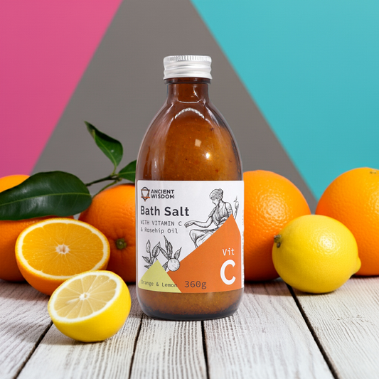 Vitamin C Infused Bath Salt - 360g - Bath & Soak