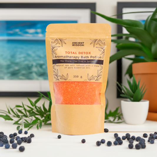 May Chang, Tea Tree & Juniper Aromatherapy Bath Salt - 350g