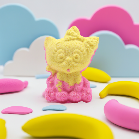 Banana Cat Bath Bomb - 80g