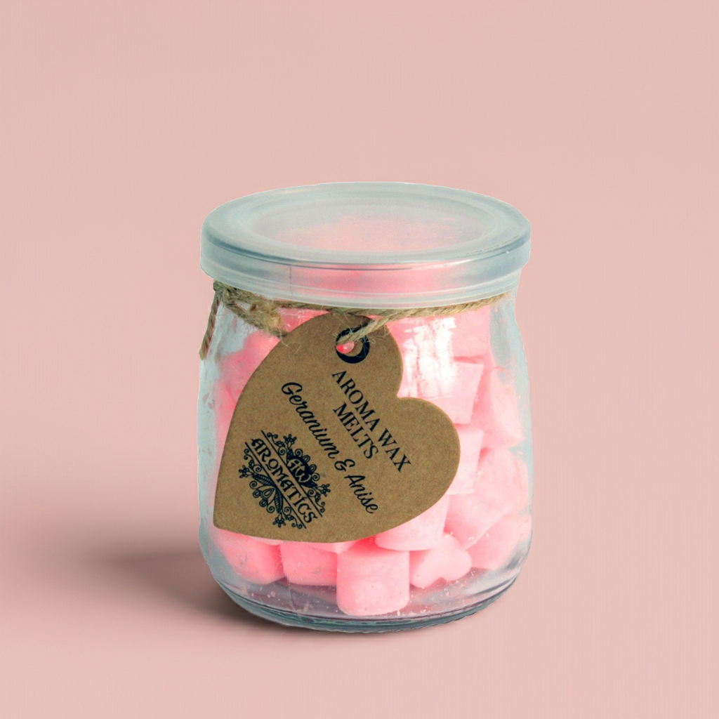 Aroma Wax Melts: Geranium & Anise